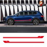 Customized Car Door Decals Graphics Vinyl Auto Side Stripes Sticker For Toyota Seat Ford Buick Buick Car Styling Universal